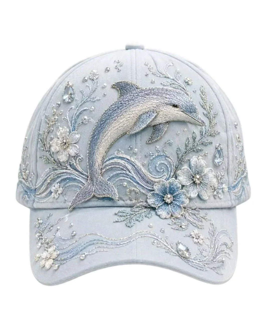 Unisex Baseballpet Met 3D-Print Walvis 0