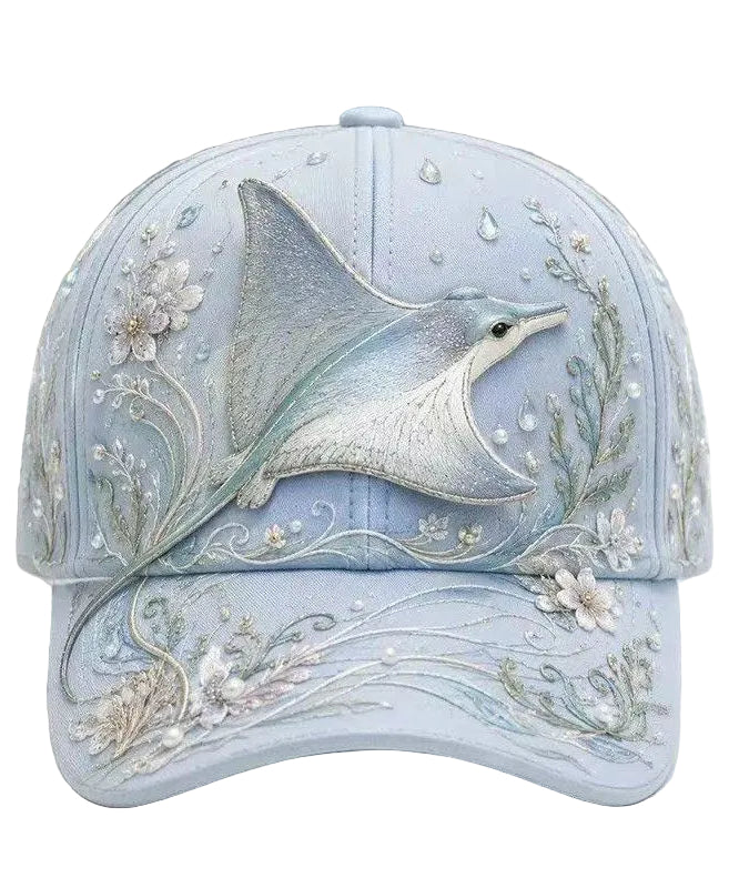 Unisex Baseballpet met Oceaanprint Sportieve Stijl 0