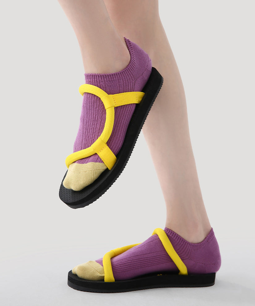 Unisex Bootsokken met Kleurblokkerend Ontwerp 3
