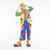 Unisex Clownkostuum Compleet voor Feest en Podium 16