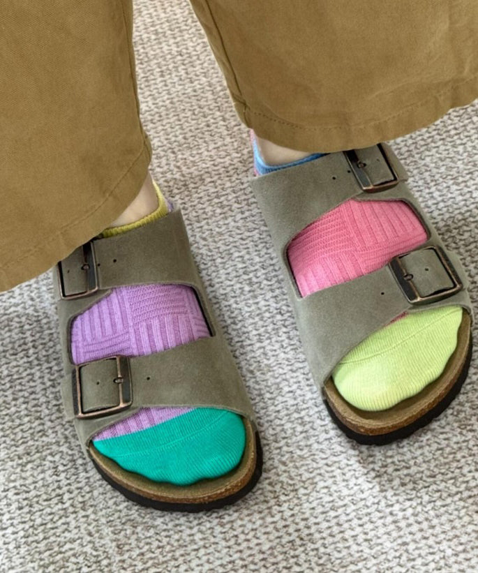 Unisex Enkelsokken Met Contrasterend Design Ademend 4