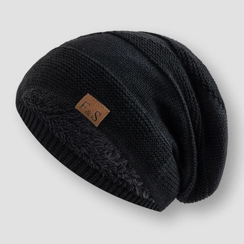 Unisex Gebreide Muts met Fleece Voering 2