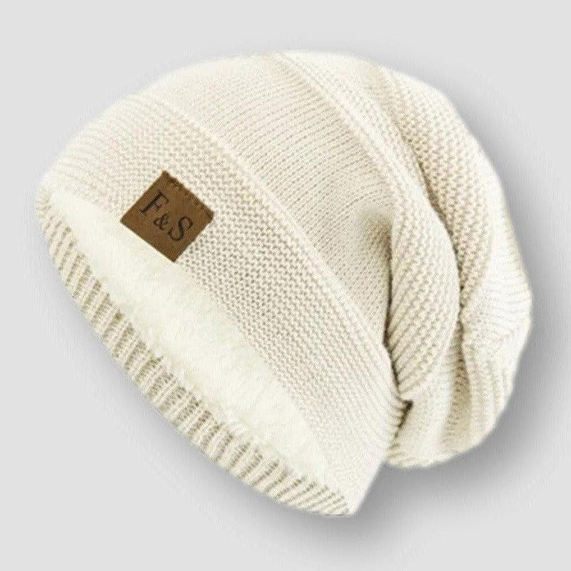 Unisex Gebreide Muts met Fleece Voering 4