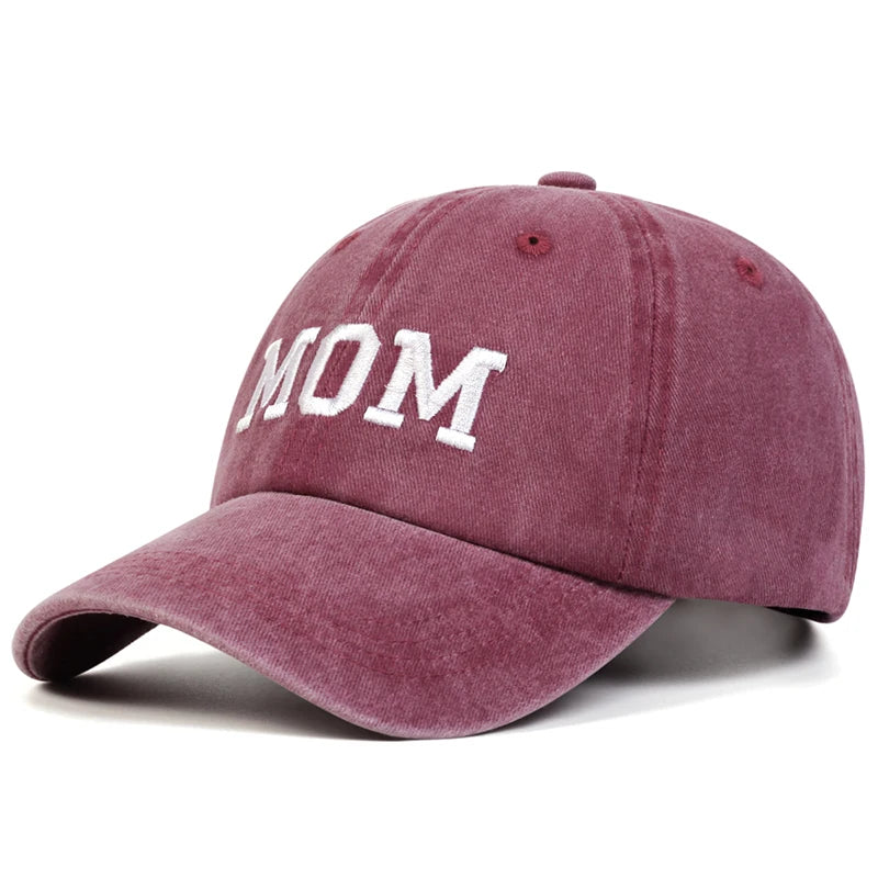 Unisex Hoed met Geborduurde Mama & Papa Tekst 4