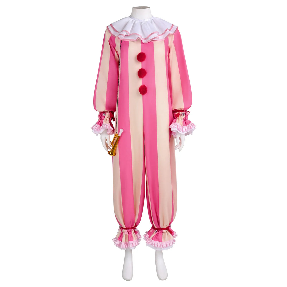 Unisex Jumpsuit Gestreept voor Feestelijke Gelegenheden 0