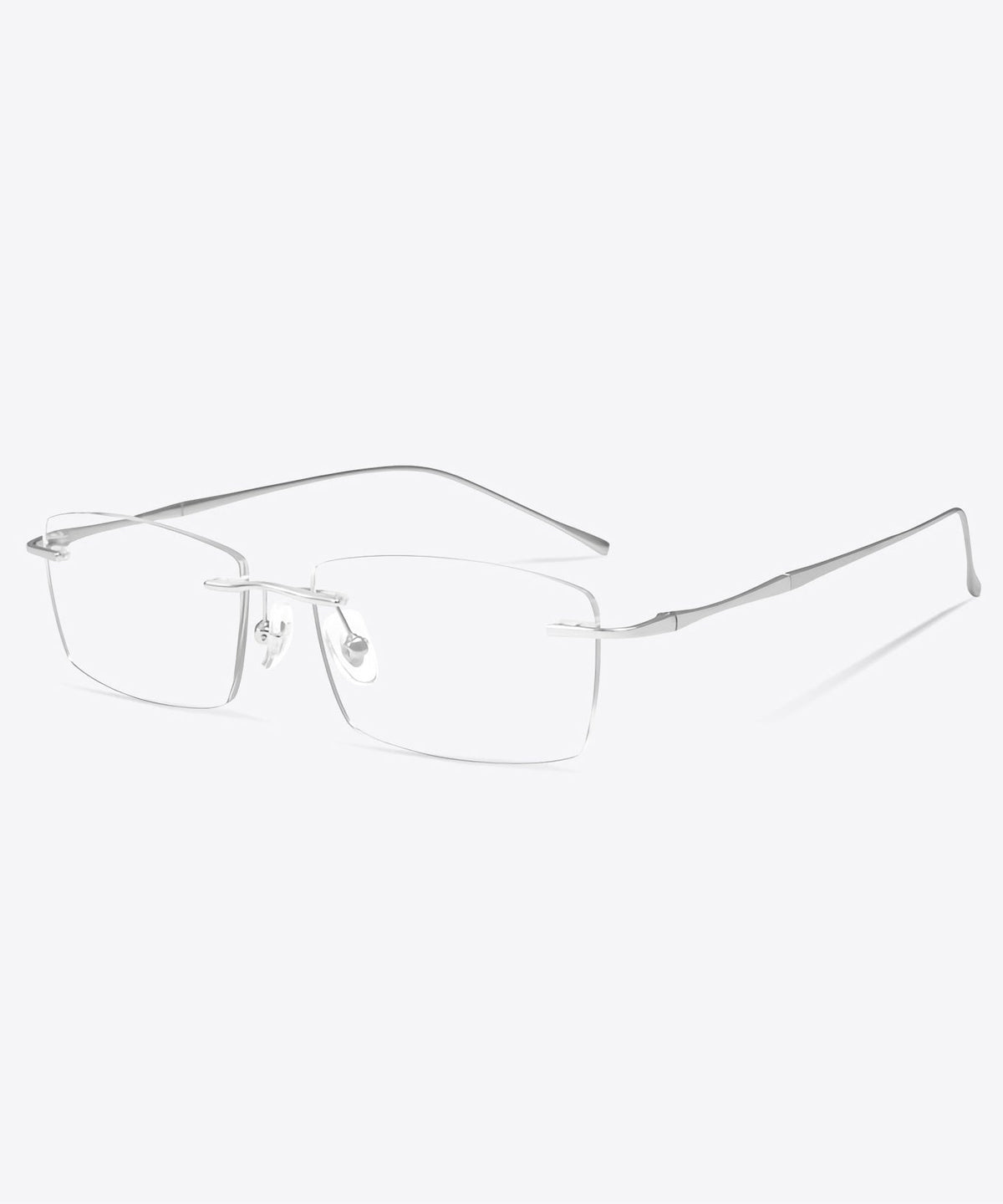 Unisex Leesbril Randloos Vierkant 3