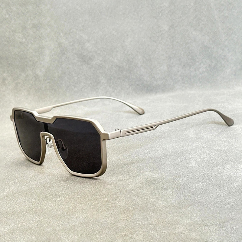 Unisex Metalen Zonnebril Retro Stijl 2