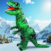 Unisex Opblaasbaar Dinosaurus Kostuum Cartoon Stijl 11