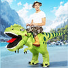 Unisex Opblaasbaar Dinosaurus Kostuum Cartoon Stijl 15