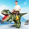 Unisex Opblaasbaar Dinosaurus Kostuum Cartoon Stijl 16