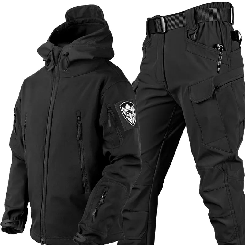 Unisex Outdoor Set Winddicht Jack en Broek 0