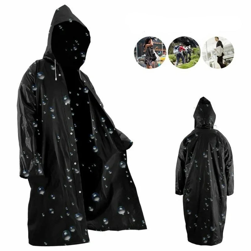Unisex Regenjas EVA Waterdicht Camping 145x68CM 1