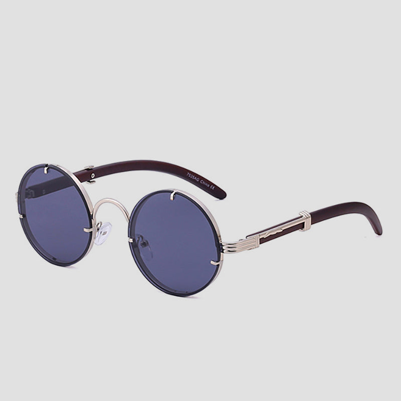Unisex Retro Ronde Zonnebril Stijlvol 4