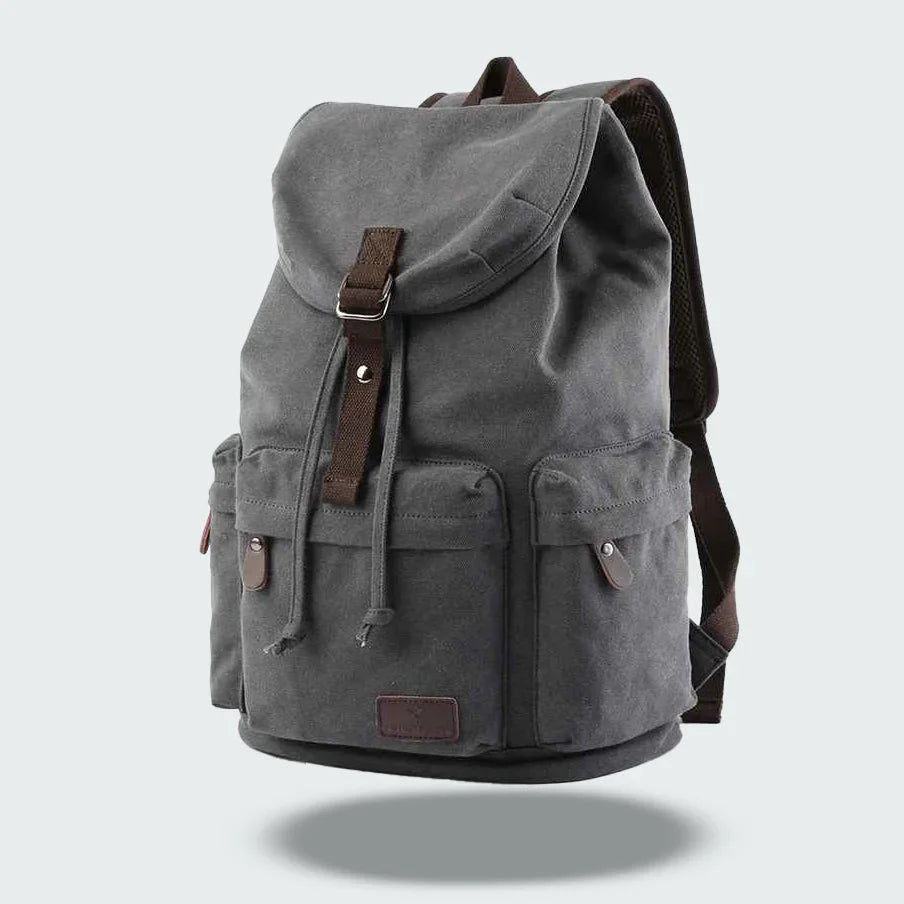 Unisex Rugzak Met Flap Vintage Stijl 1