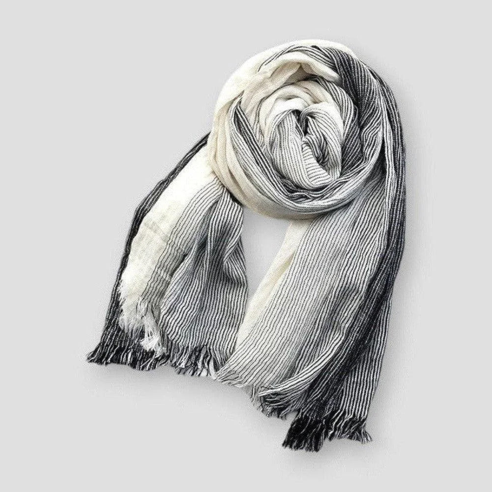 Unisex Sjaal Met Kunstzinnig Gebreid Patroon 2