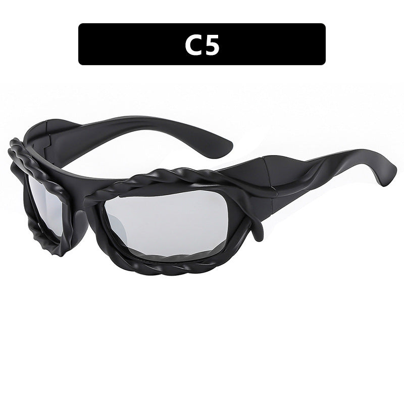 Unisex Sportieve Zonnebril Met Verstelbare Neuspads 5