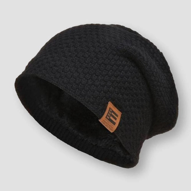 Unisex Thermische Gebreide Muts Wafelpatroon 4