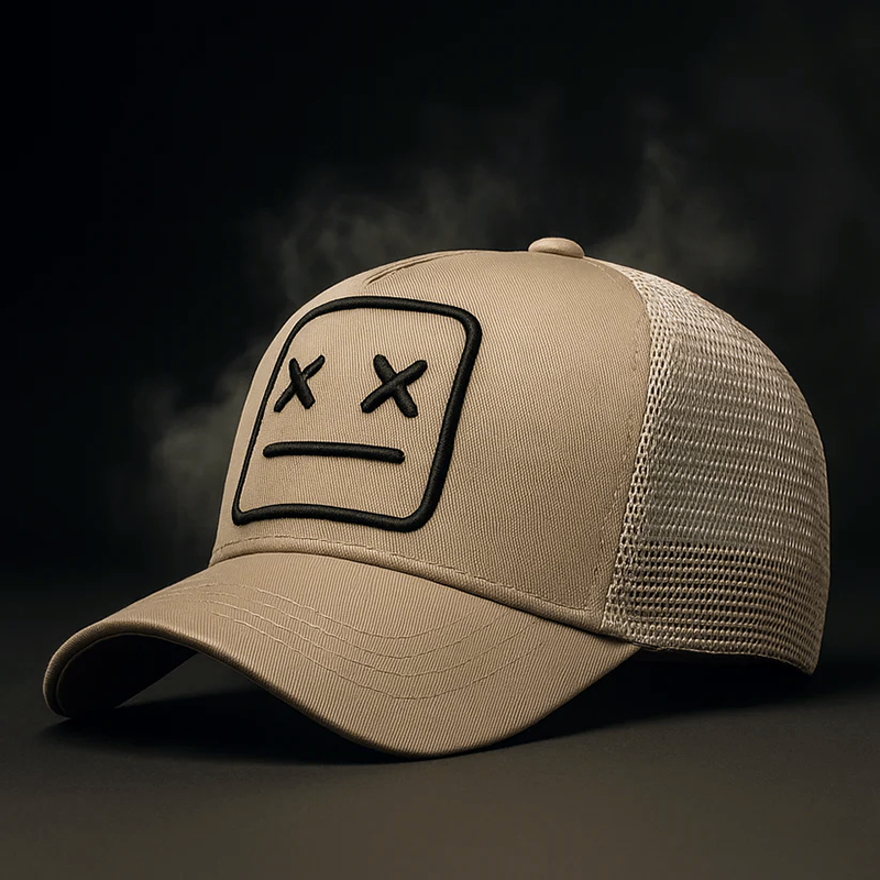 Unisex Truckerpet Geborduurd Met Mesh Achterpaneel 2