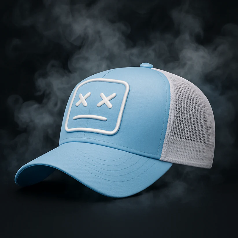 Unisex Truckerpet Geborduurd Met Mesh Achterpaneel 3