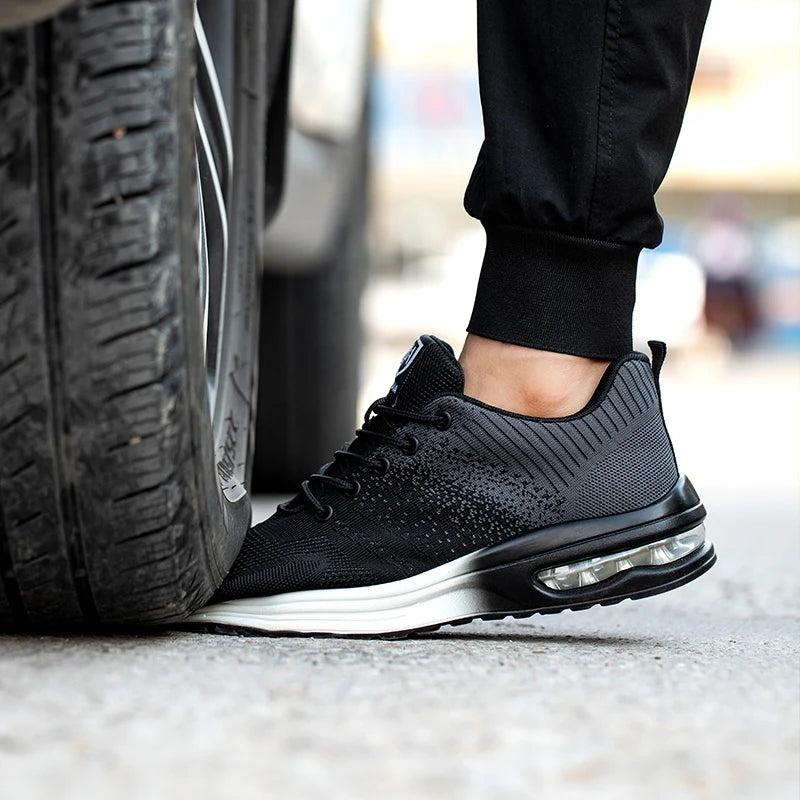 Unisex Veiligheidschoenen S1 met Stalen Neus en Kevlar Tussenzool 3