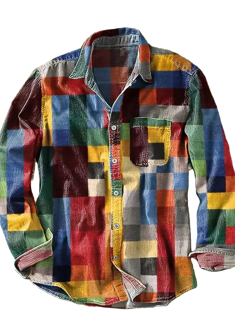 Unisex Vintage Poloshirt Casual Stijl 0