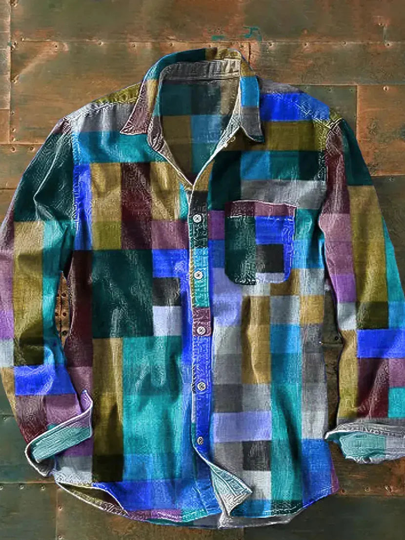 Unisex Vintage Poloshirt Casual Stijl 2