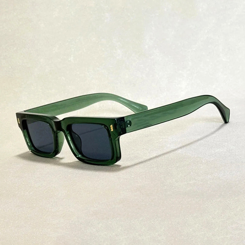 Unisex Vintage Zonnebril Met Gedurfd Frame 3