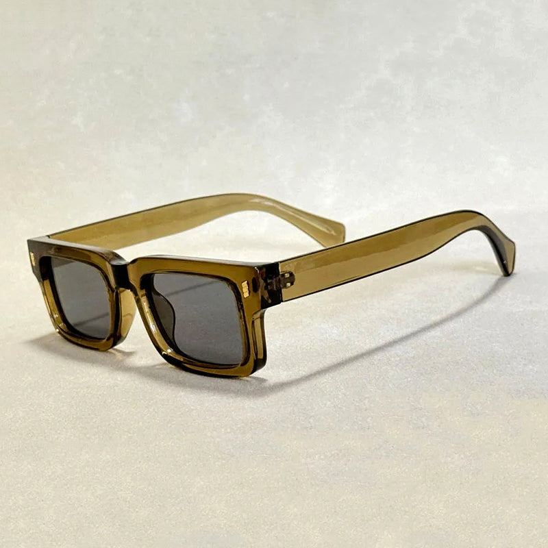 Unisex Vintage Zonnebril Met Gedurfd Frame 4