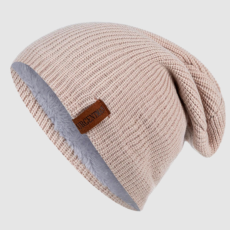 Unisex Wollen Muts Casual Slouchy Stijl 0