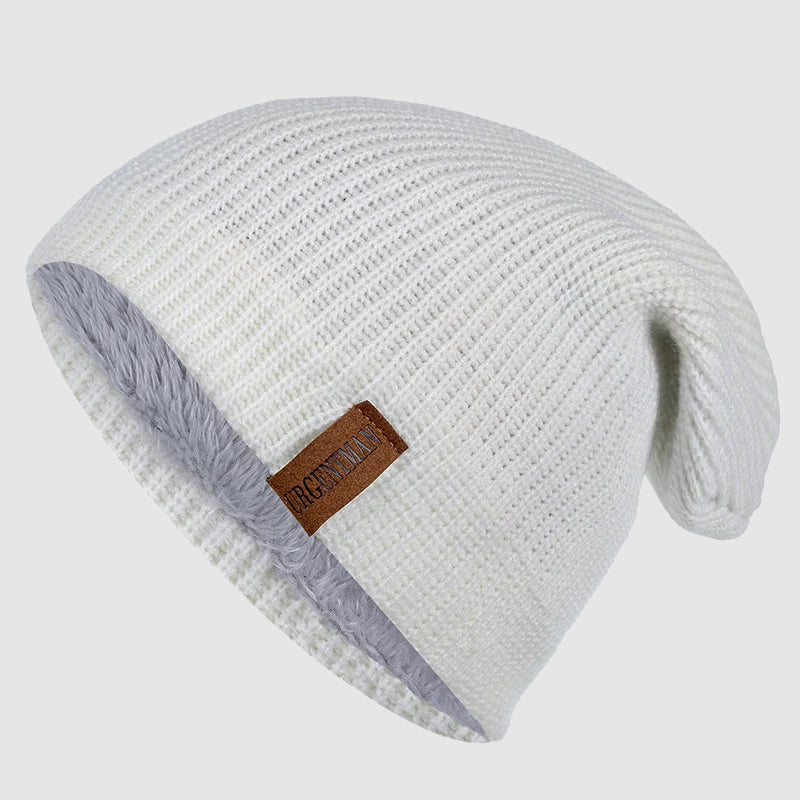 Unisex Wollen Muts Casual Slouchy Stijl 3