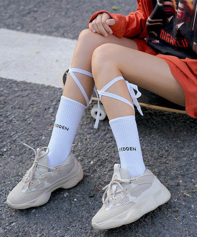 Unisex Zomerband Kruissokken in Japanse Stijl 3