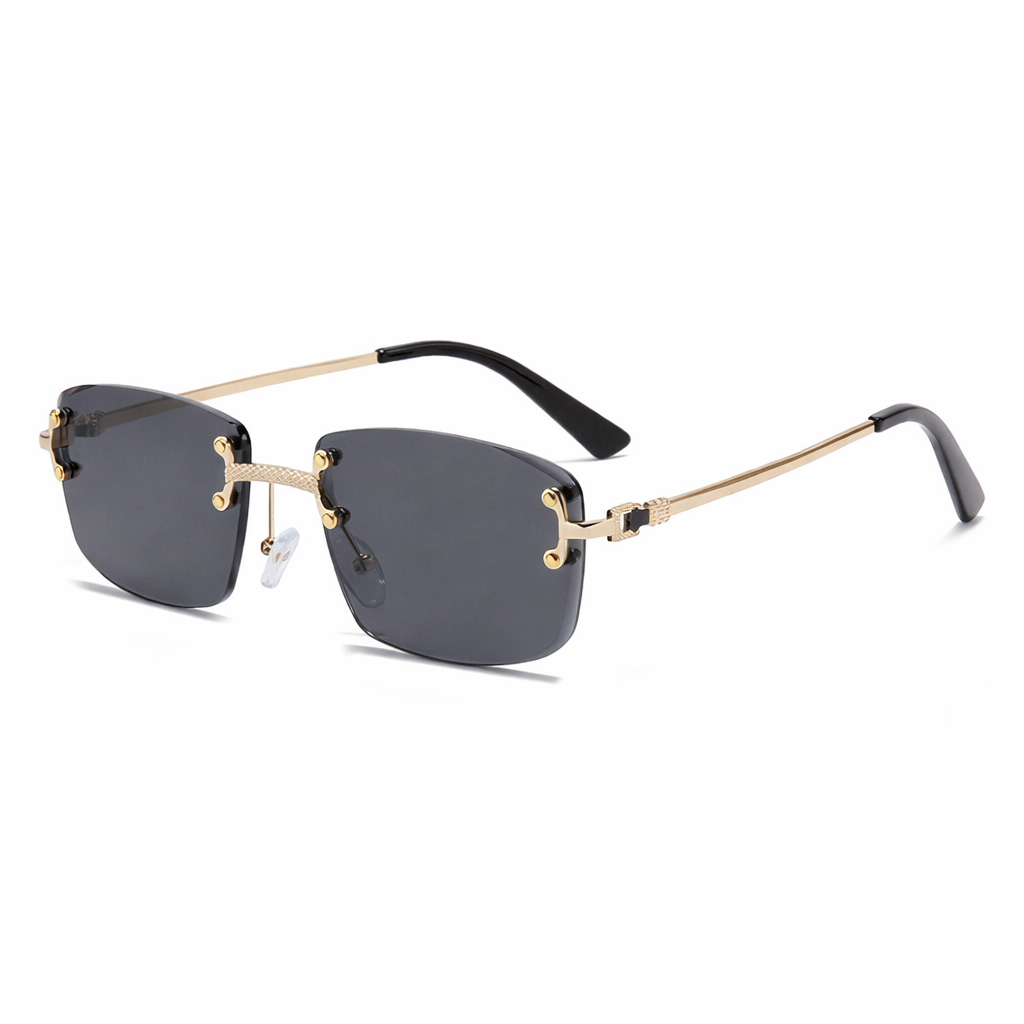 Unisex Zonnebril Met Metalen Accenten 4