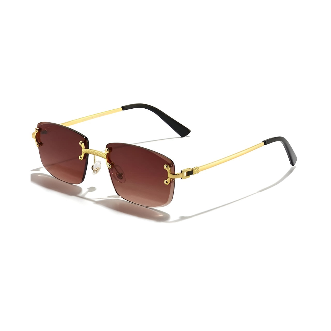 Unisex Zonnebril Met Metalen Accenten 5