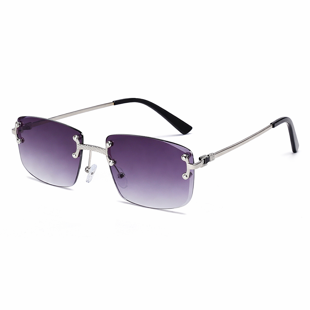 Unisex Zonnebril Met Metalen Accenten 6