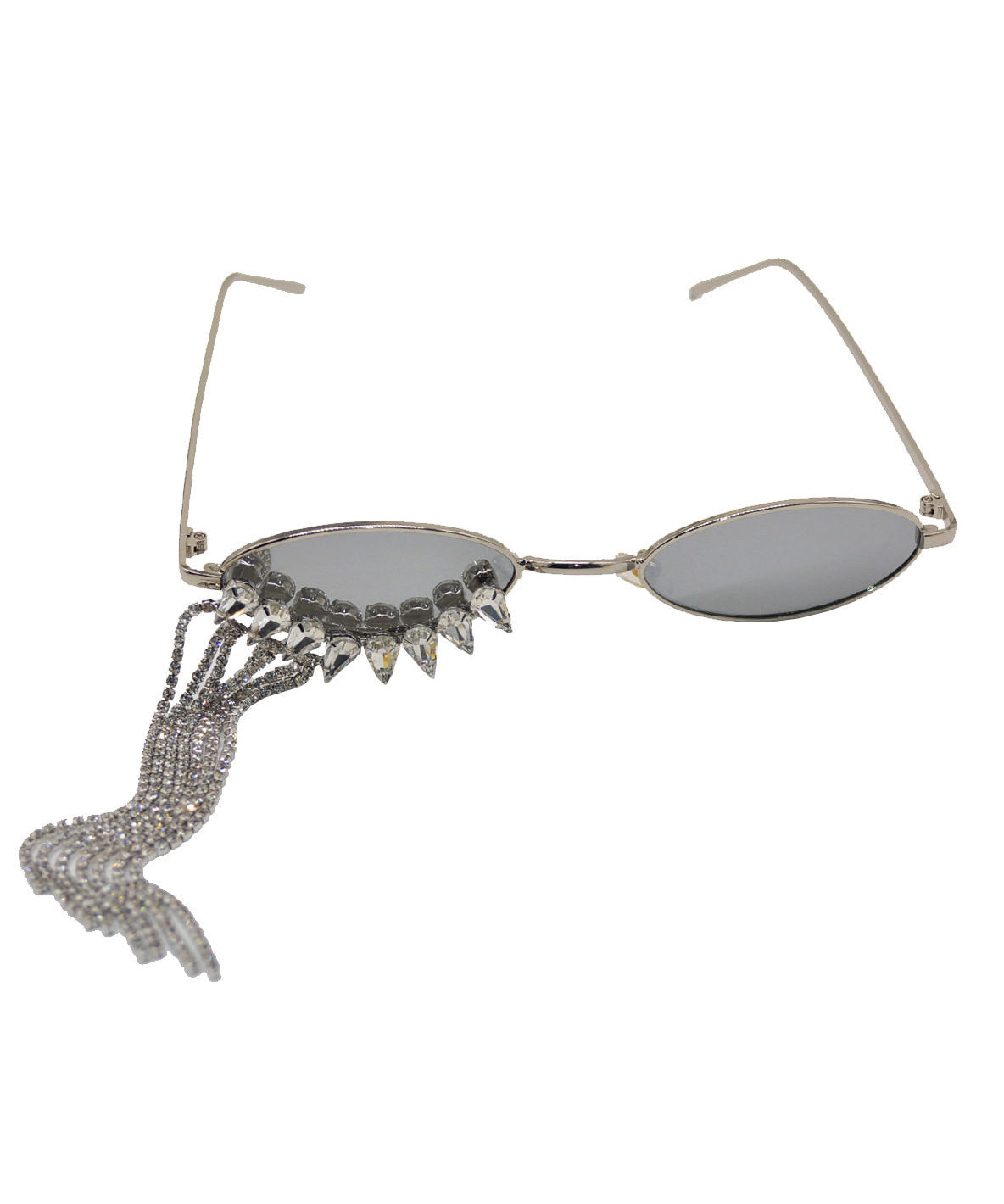 Unisex Zonnebril Zwarte Stijlvolle Accessoire Met Kwastjes 4