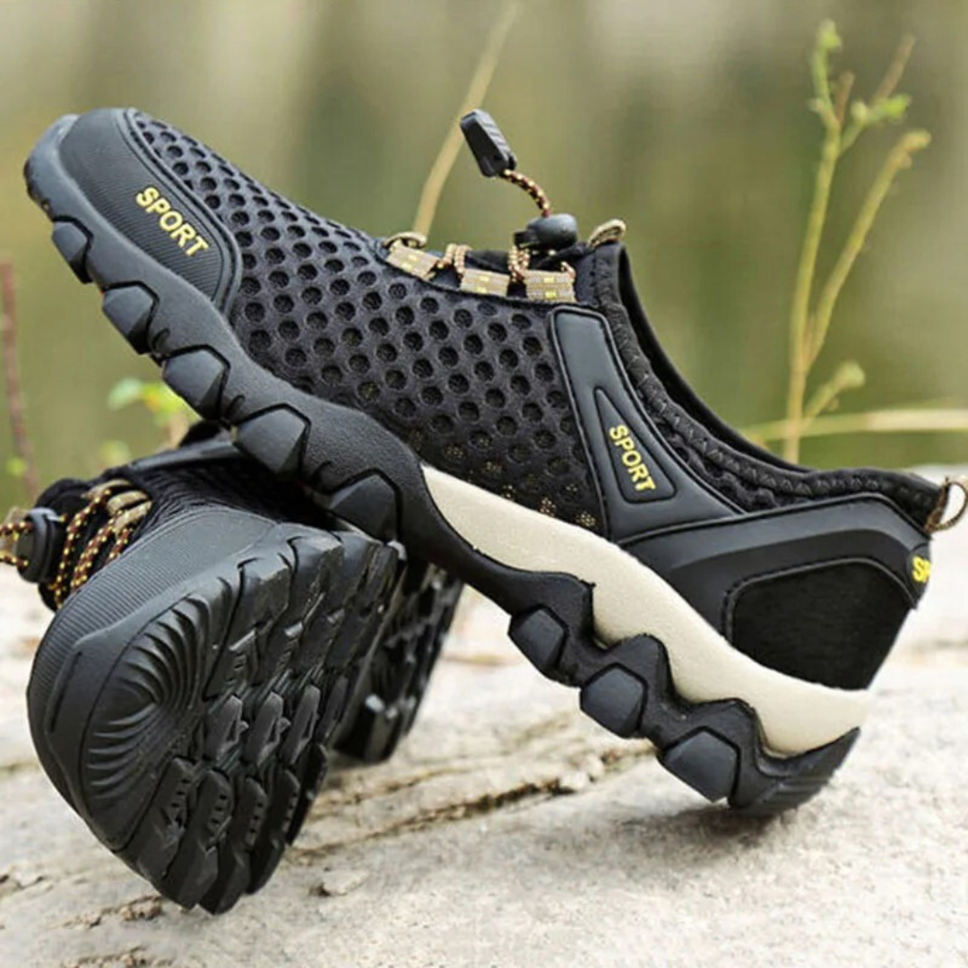 Ademende wandelschoenen voor heren