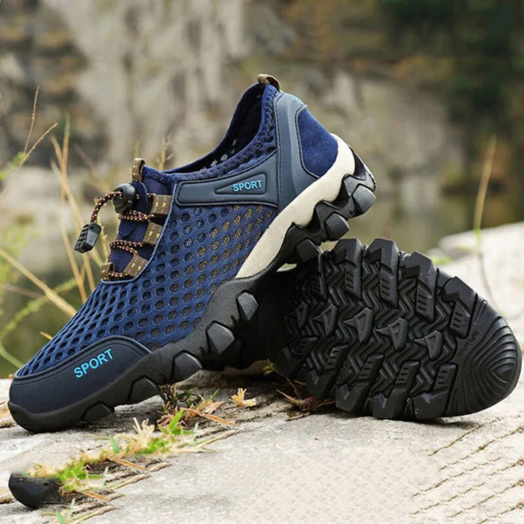 Ademende wandelschoenen voor heren