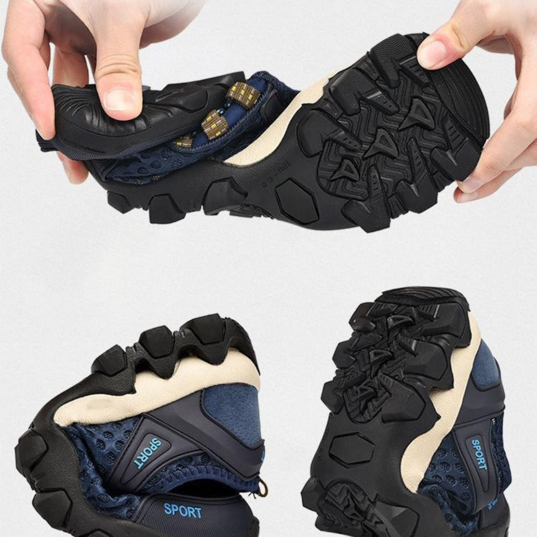 Ademende wandelschoenen voor heren