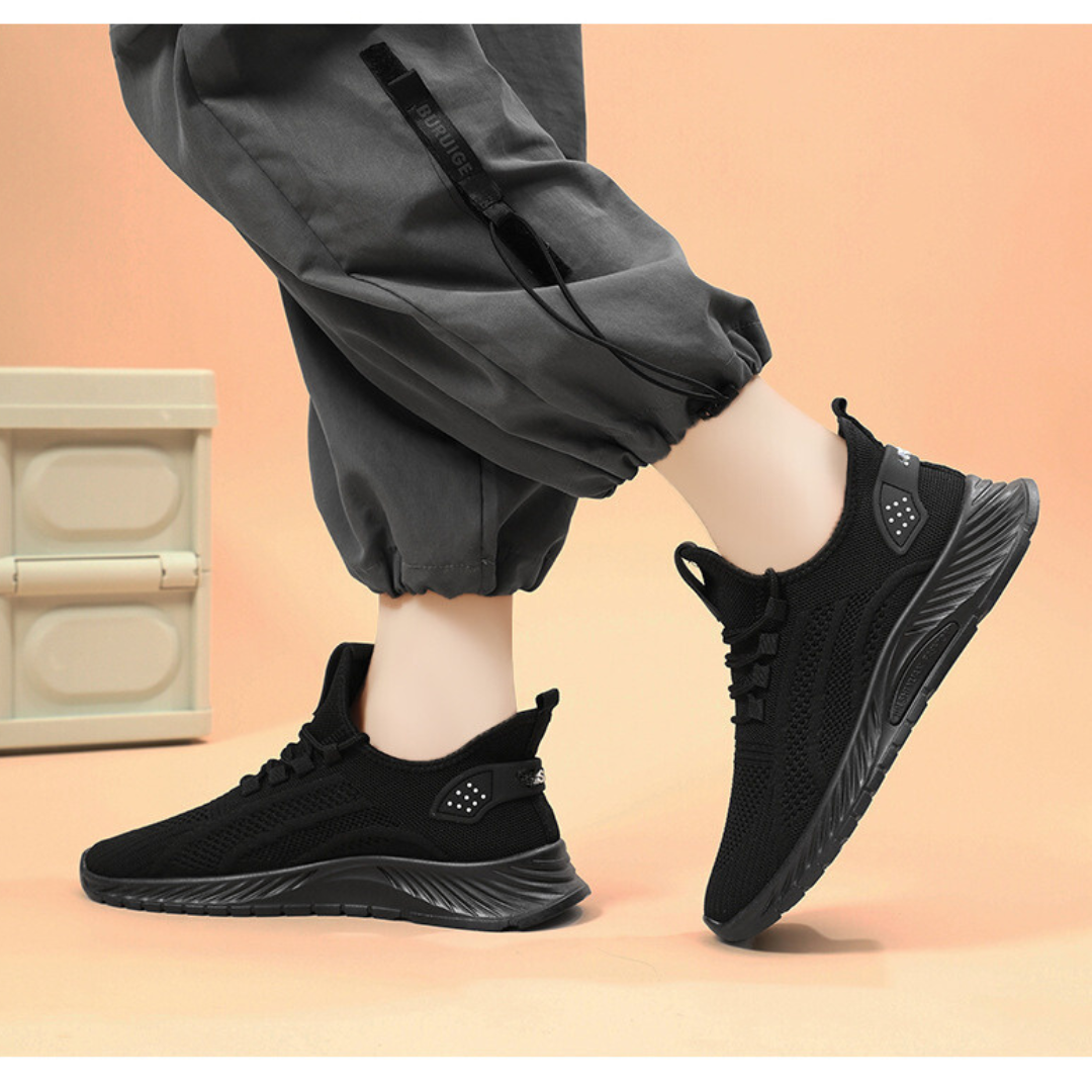 Gebreide ademende mesh-schoenen voor dames