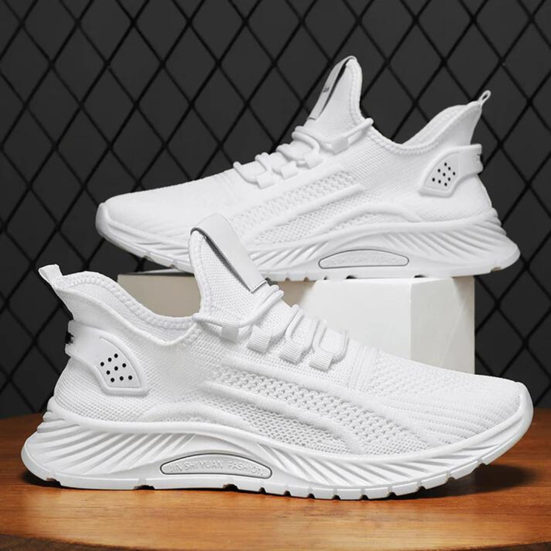 Gebreide ademende mesh-schoenen voor dames