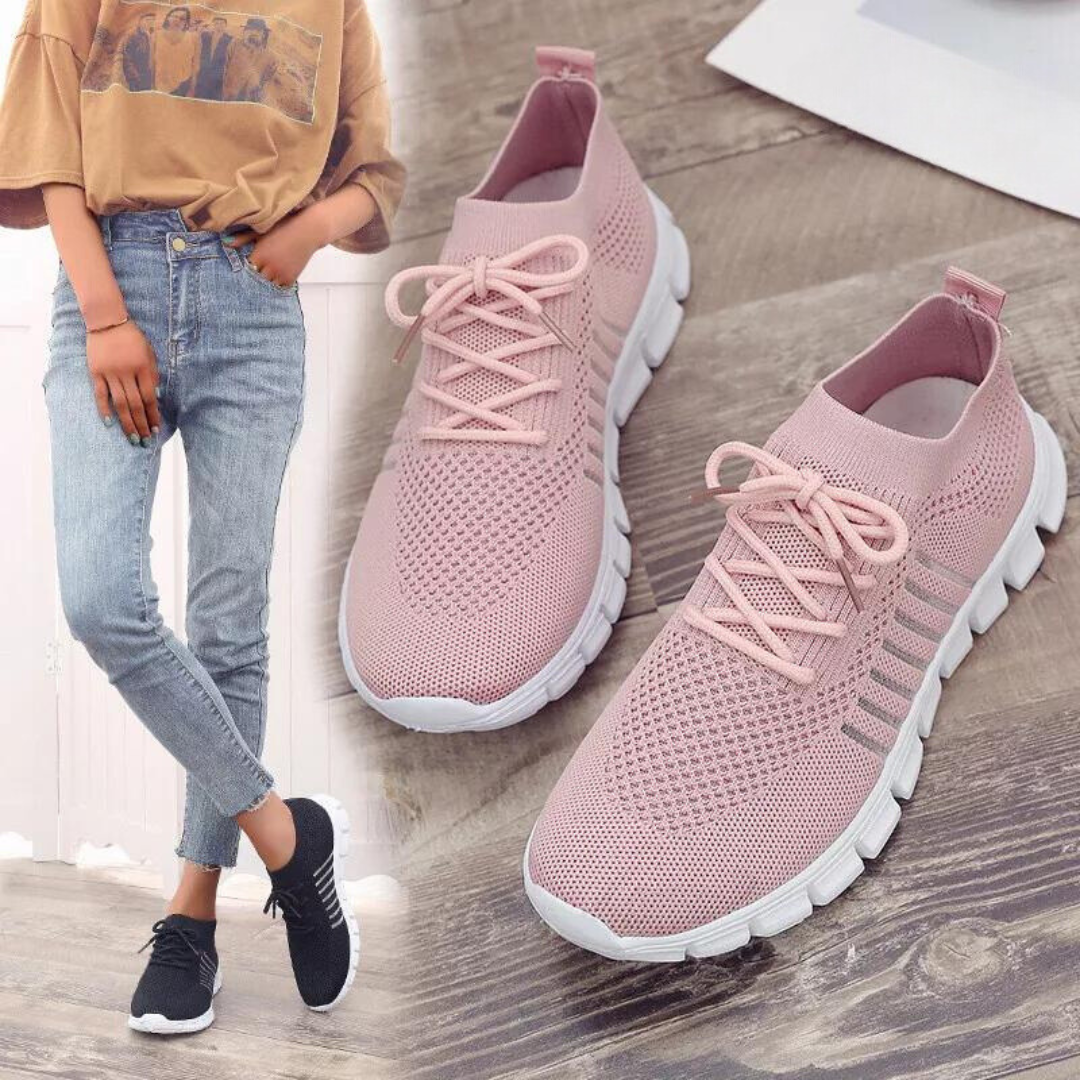 Damessneakers met zachte zool