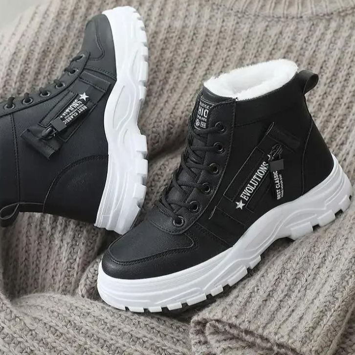 Dames Lage Laarzen Elegant Kunstleer 1