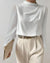 Dames Blouse Elegante Ronde Halslijn Lichte Stof-4