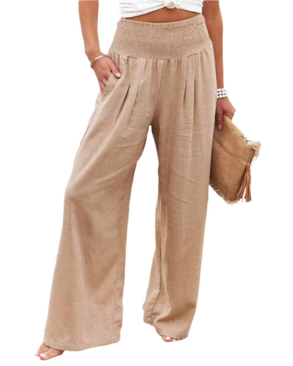Vrouwen Brede Pantalon Ademend Nylon Katoen Polyester 0