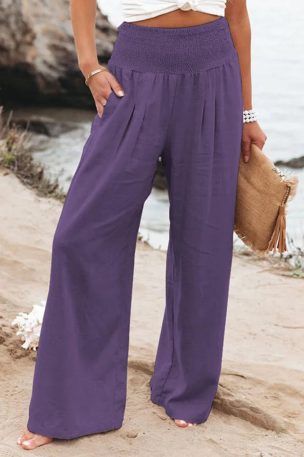 Vrouwen Brede Pantalon Ademend Nylon Katoen Polyester 10