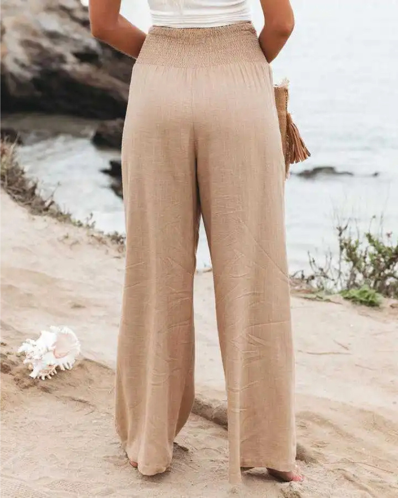 Vrouwen Brede Pantalon Ademend Nylon Katoen Polyester 1
