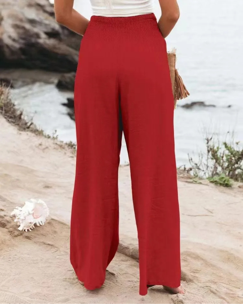 Vrouwen Brede Pantalon Ademend Nylon Katoen Polyester 8