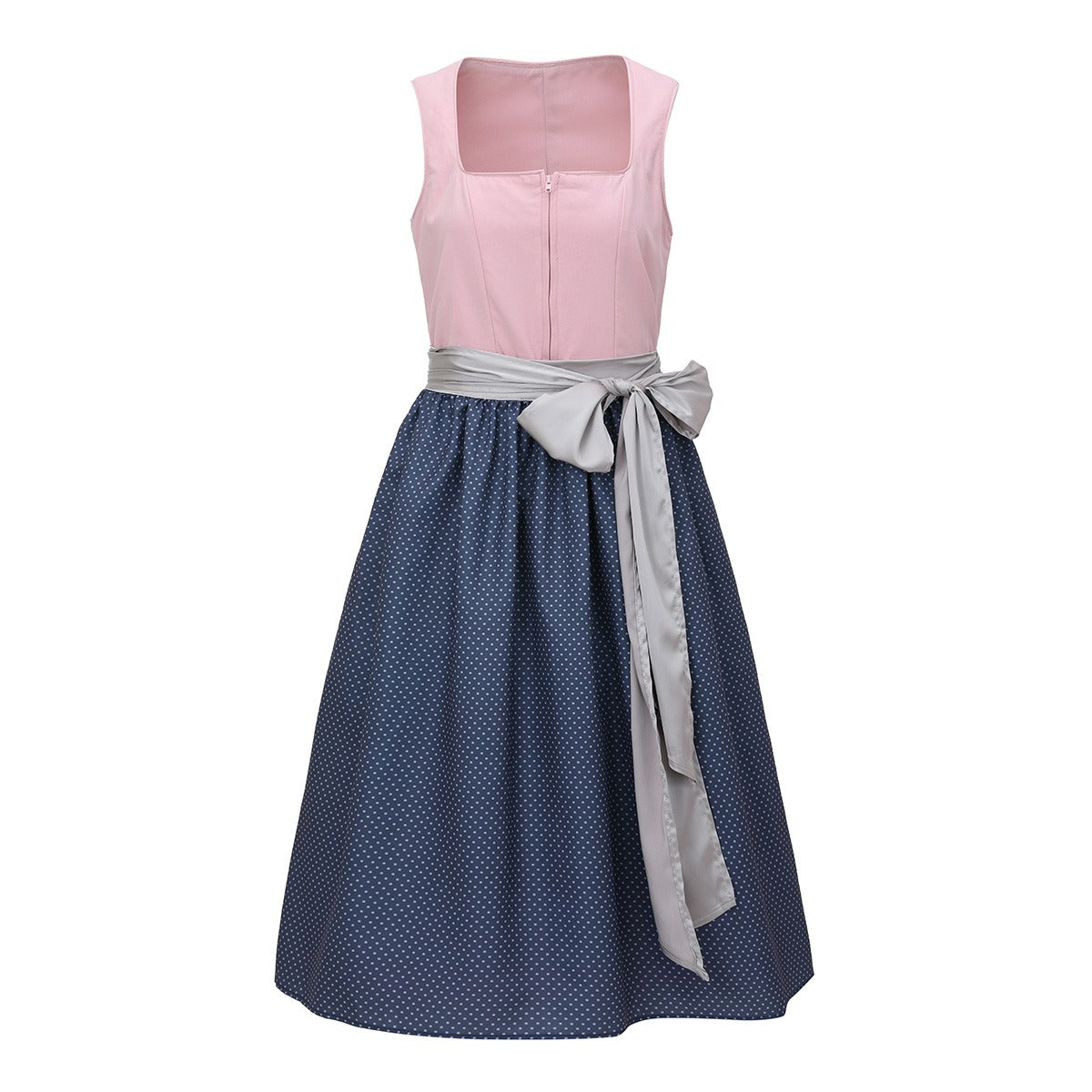 Vrouwen Dirndl Jurk Vintage Stijl Polyester voor Oktoberfest en Feestjes 1