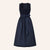 Vrouwen Dirndlkleid Marineblauw met Schürze 1