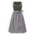 Vrouwen Dirndlkleid met Schürze Traditioneel Bavarian Stijl 1